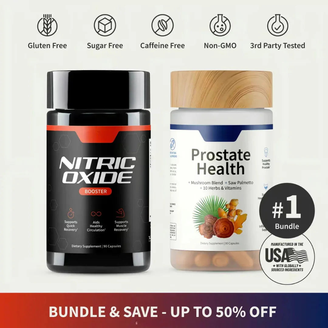 The Alpha Bundle | Nitric Oxide Booster + Prostate Health