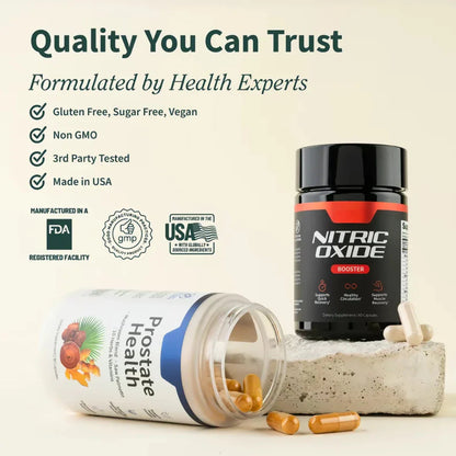 The Alpha Bundle | Nitric Oxide Booster + Prostate Health